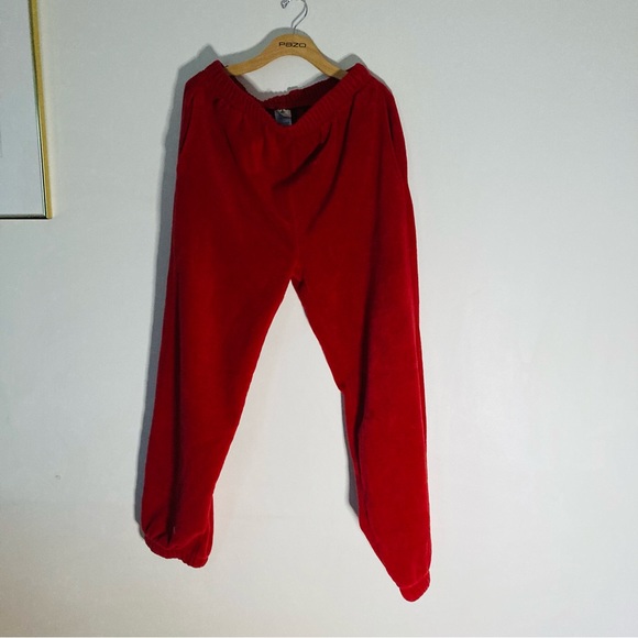 Footlocker XL red fleece pants - Picture 1 of 5